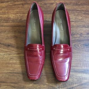 Nine West “Jaywalk” Red Loafer